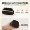SilkGlide Pro: 2-in-1 Cordless Hair Straightening Brush